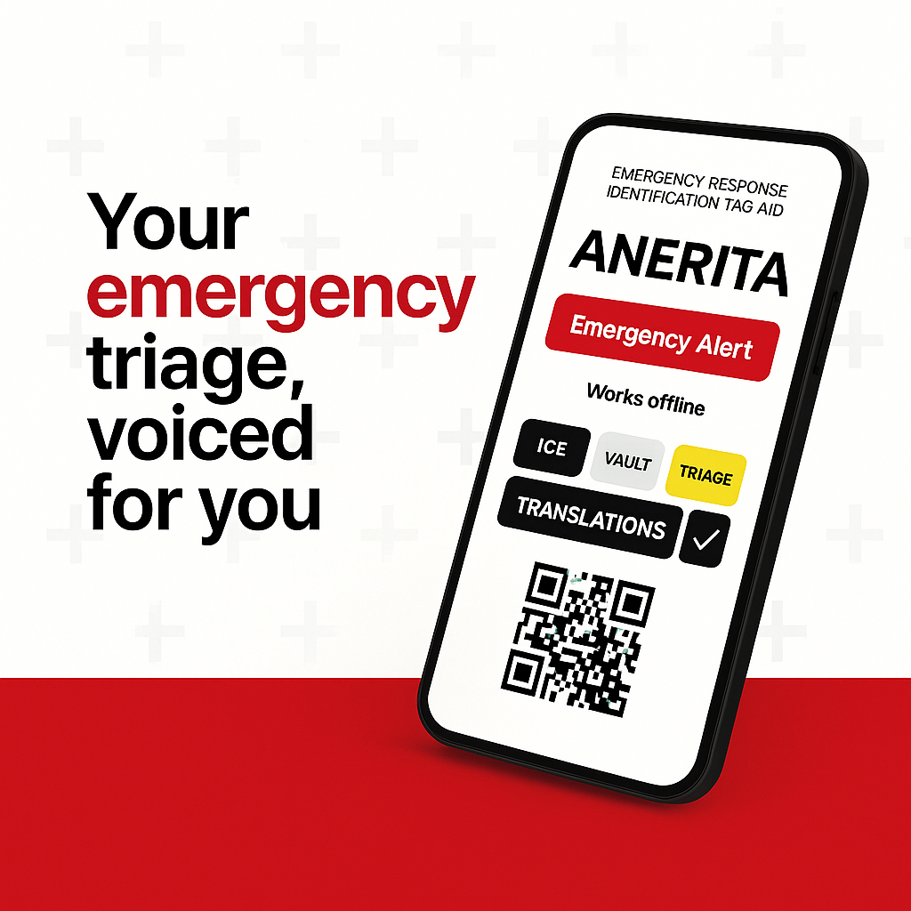 MYQER emergency triage on phone